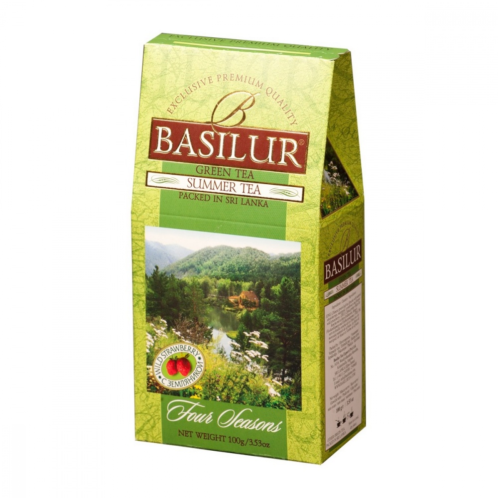 Чай Basilur Времена года - Летний зеленый с добавками 100 г