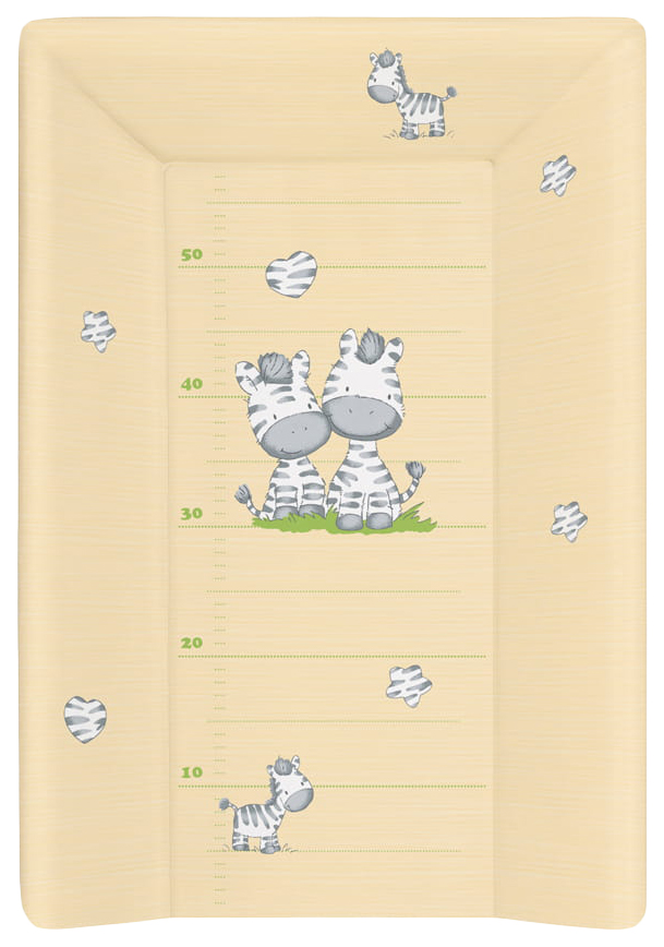 

Матрац пеленальный Ceba Baby 70 см с изголовьем 120*60 см Zebra yellow