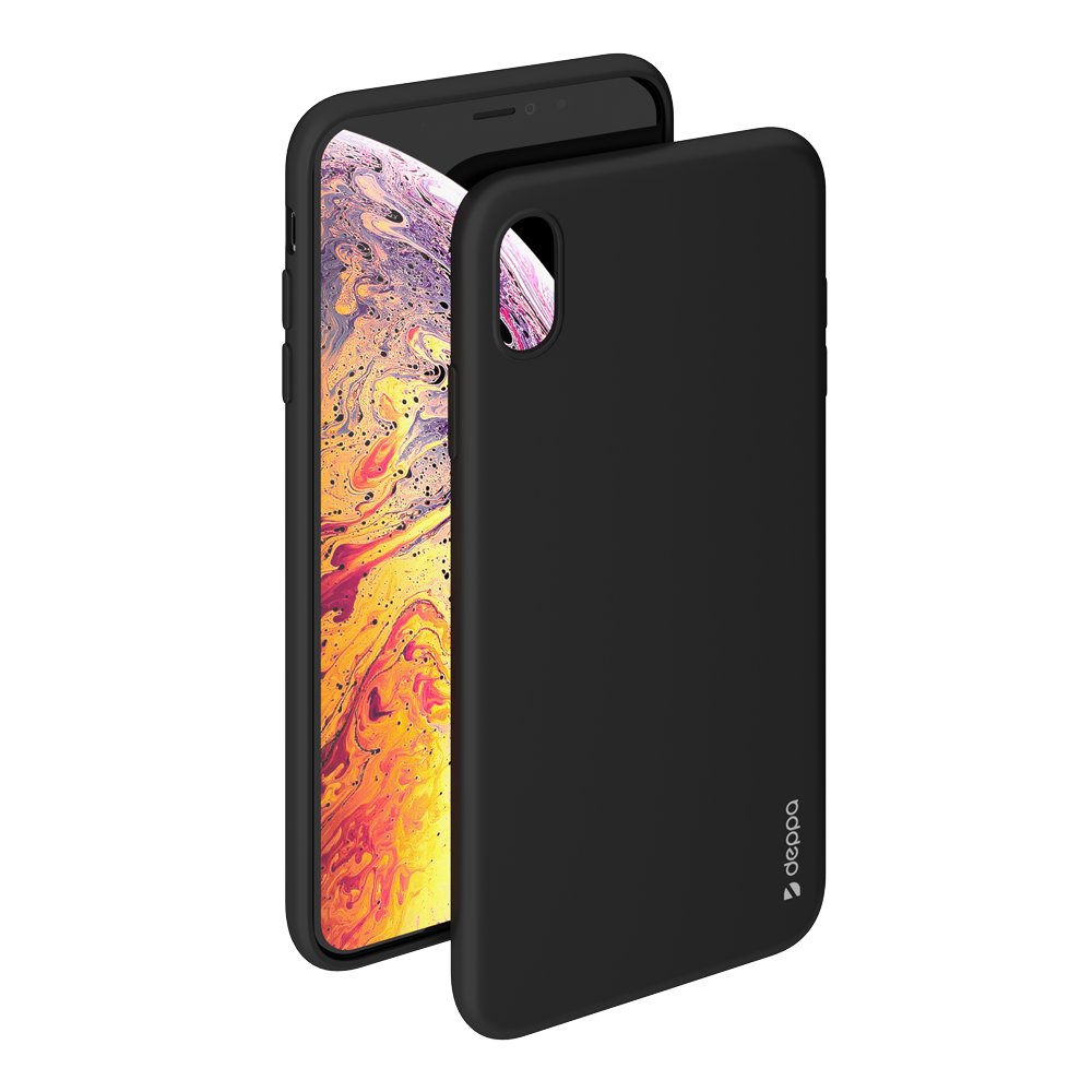 фото Чехол deppa gel color case для apple iphone xs max black