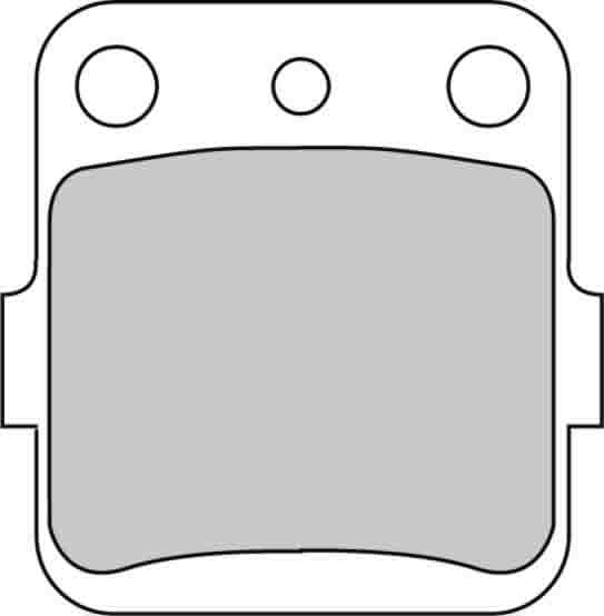 

Тормозные колодки передние/задние Ferodo FDB381EF для мотоциклов