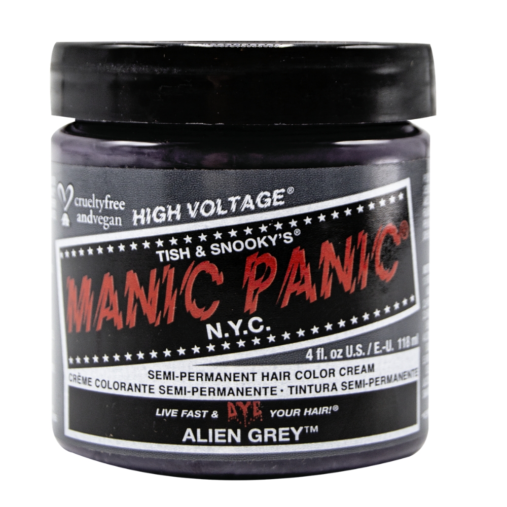 Краска для волос MANIC PANIC Classic Alien Grey саквояж в багажник skyway classic 49х30х30 см экокожа серый s06404003