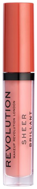 фото Блеск для губ revolution makeup sheer brillant glorified 106 makeup revolution