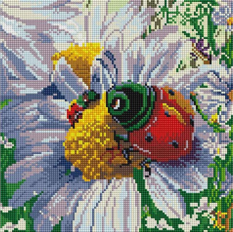 

Алмазная вышивка Белоснежка Летняя жизнь, 30x30 см, Летняя жизнь