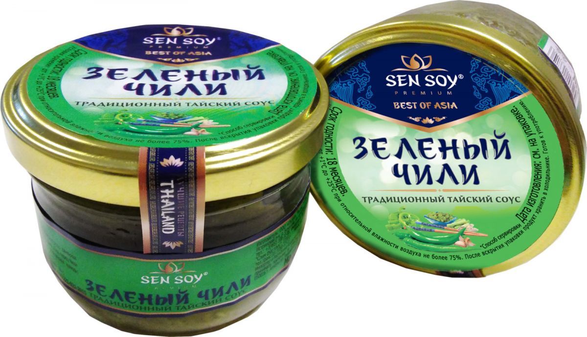 

Соус зеленый чили Sen Soy 100 г