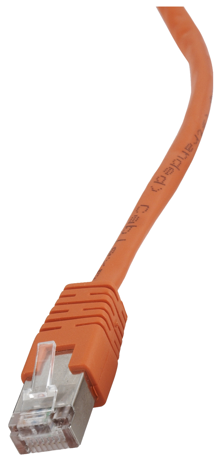 фото Кабель cablexpert rj45-rj45, m-m 0,5м orange (pp22-0.5m/o)