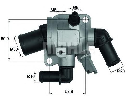 Термостат Mahle/Knecht ti17388