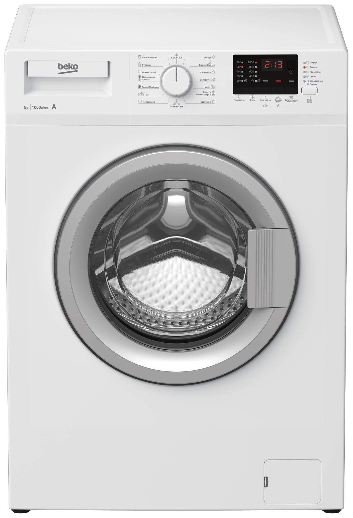 фото Стиральная машина beko rge 585p2 bsw