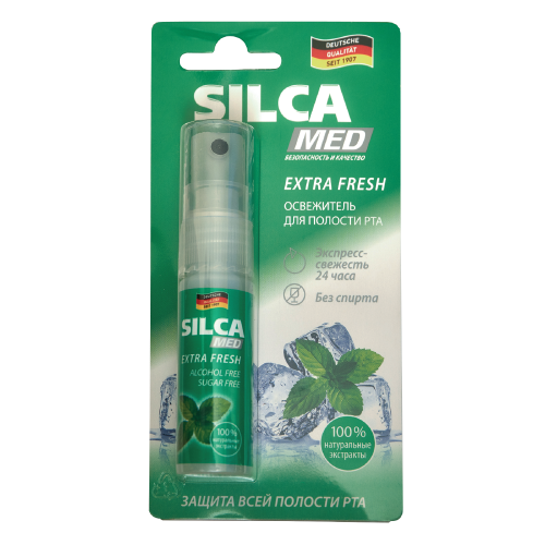 Освежитель полости рта SILCAMED EXTRA FRESH