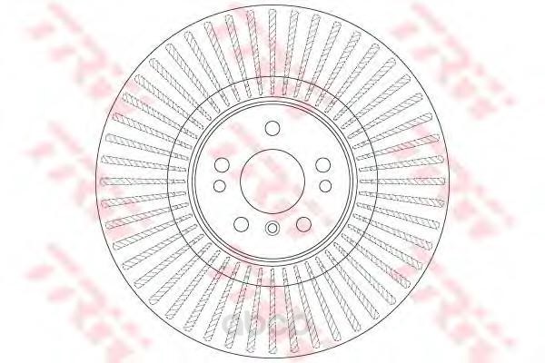 фото Тормозной диск trw/lucas для df6456s