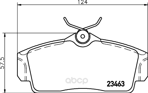 

Комплект тормозных колодок Hella 8DB355018441