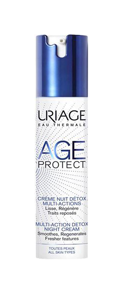 Крем для лица Uriage Age Protect ночной 40 мл защитный липо крем с маслом норки protect lipo cream 9204 50 мл