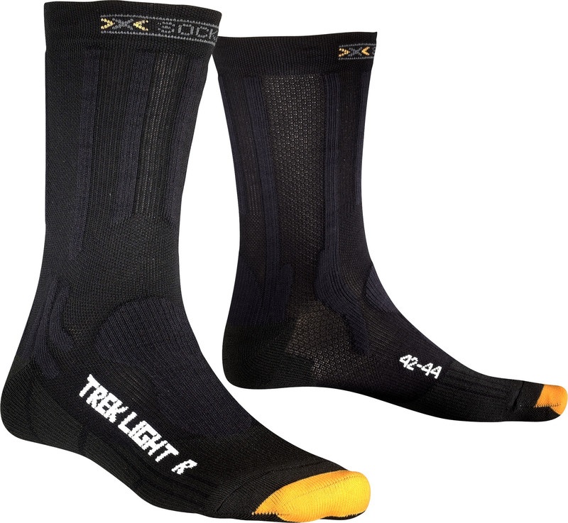 

Носки X-Socks Trekking Light черные -44 EU, Черный, Trekking Light