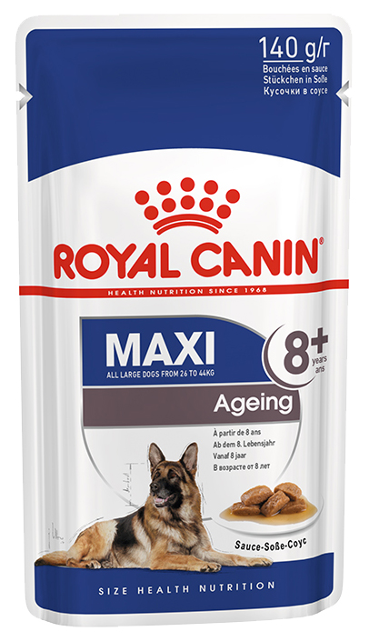 фото Влажный корм для собак royal canin maxi ageing 8+, для пожилых, мясо, 140г