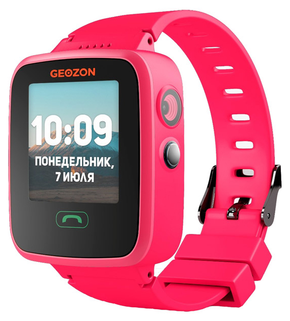 фото Детские смарт-часы geozon aqua pink/pink (g-w04pnk)