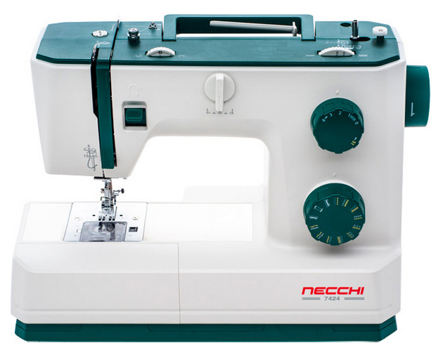 Швейная машина Necchi 7424 плоскошлифовальная машина crown ct13401 электрическая питание 220в потребляемая мощность 320 вт