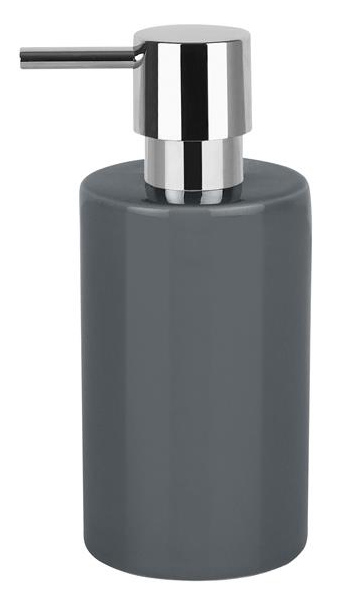 фото Дозатор для жидкого мыла spirella tube темно-серый