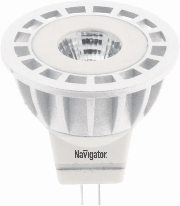 

Лампа светодиодная Navigator 94 141, 3 Вт цоколь GU4 12 V теплый свет 3000К упаковка 20 шт