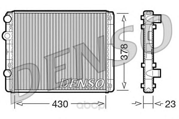 

Радиатор системы охлаждения vw polo, seat arosa 94 Denso DRM32030