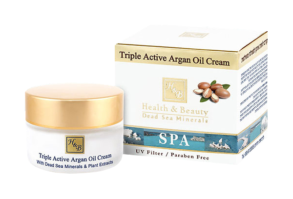Крем для лица Health  Beauty Triple Active Argan Oil Cream 50 мл