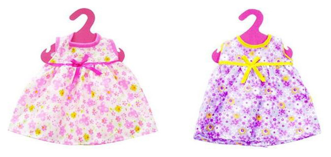 фото Платье для куклы 2 вида в ассортименте junfa toys