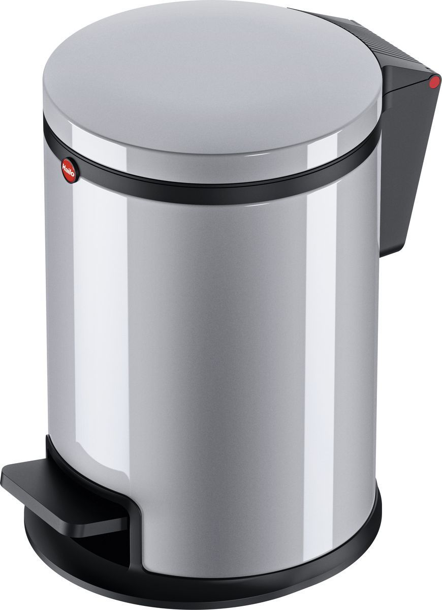 

Мусорный контейнер Hailo Pure S, 3л., сталь, серебро, арт. 0504-020