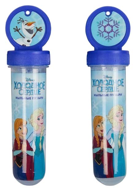 

Мыльные пузыри 1 TOY Disney Холодное сердце 2 стикера 30 мл Т11515