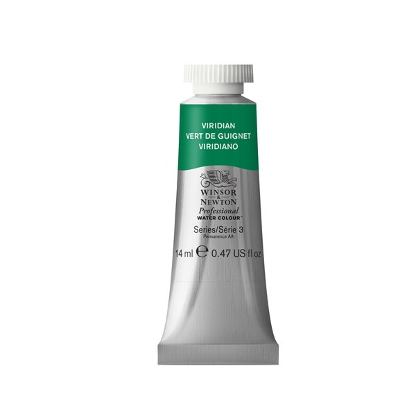 

Акварель Winsor&Newton Professional виридиан 14 мл, Зеленый, Professional