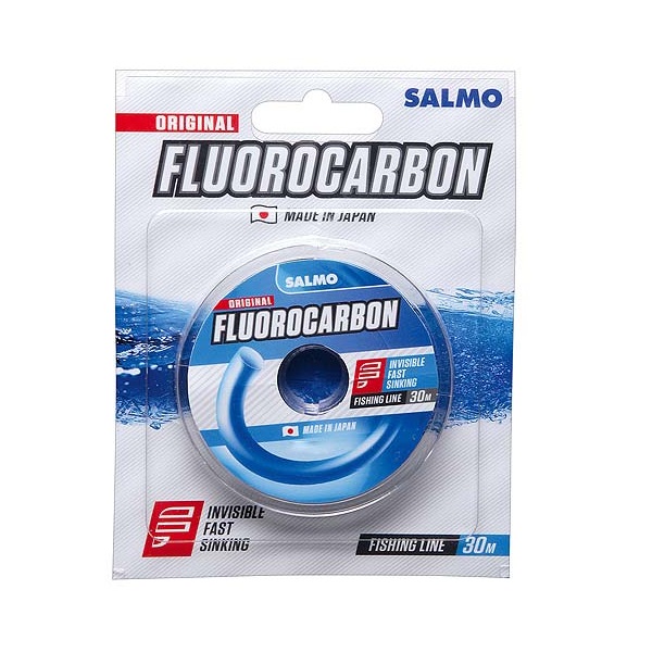 

Леска монофильная Salmo Fluorocarbon 0,1 мм, 30 м, 1,05 кг, clear, Прозрачный, Fluorocarbon