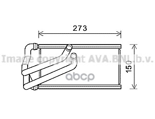 

Радиатор печки AVA QUALITY COOLING CR6140