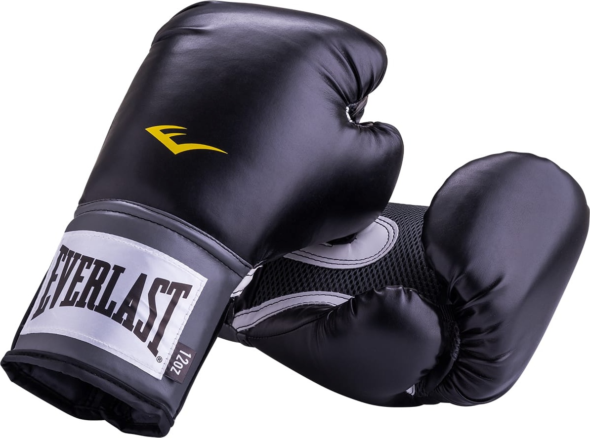 фото Боксерские перчатки everlast pro style anti-mb красные, 12 унций