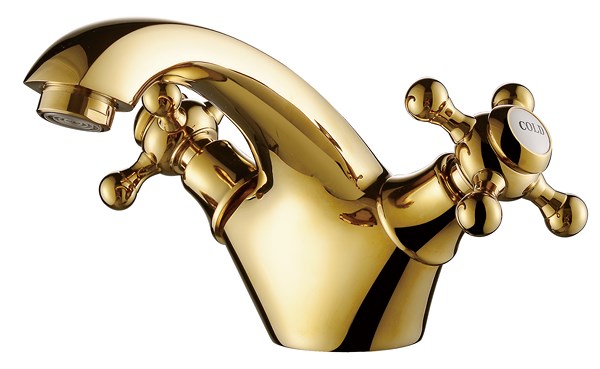фото Смеситель для раковины kaiser grace 52011-3 gold