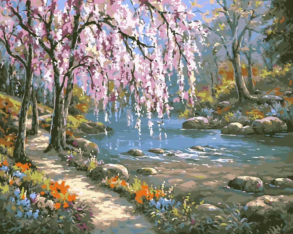 

Картина по номерам Paintboy Безмятежность в цвету, 40x50 см, Безмятежность в цвету