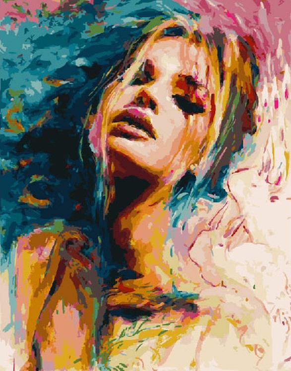 

Картина по номерам Paintboy Цветные чувства, 40x50 см, Цветные чувства