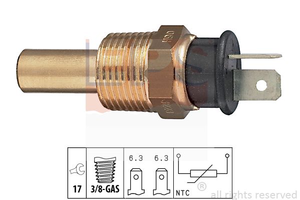 Датчик температуры охлаждающей жидкости EPS 1.830.228