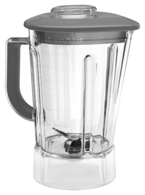 

Стакан для блендера KitchenAid Artisan (1.75 л), с крышкой, Прозрачный