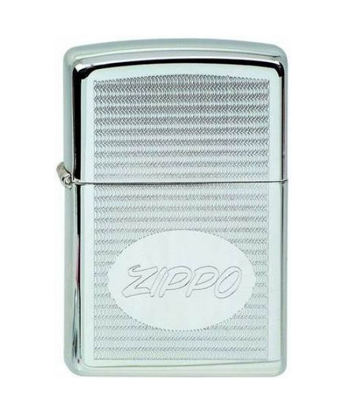 

Бензиновая зажигалка Zippo №250 Z Oval High Polish Chrome, №250 Z Oval