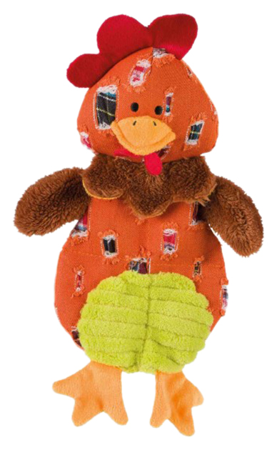 

Игрушка-пищалка для собак TRIXIE Курица из плюша, коричневый, 31 см, Курица 36031