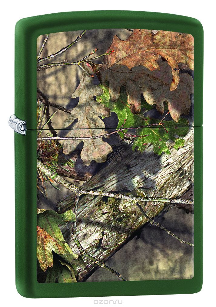 

Бензиновая зажигалка Zippo Mossy Oak Green Matte, Mossy Oak