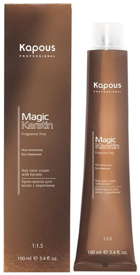 

Краска для волос Kapous Professional NA 8.00 светлый блондин 100 мл