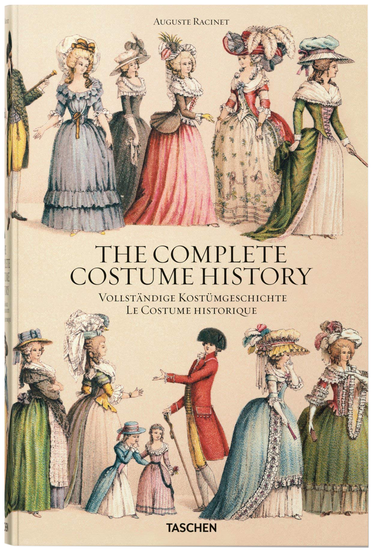 фото Книга the complete costume history by auguste racinet taschen