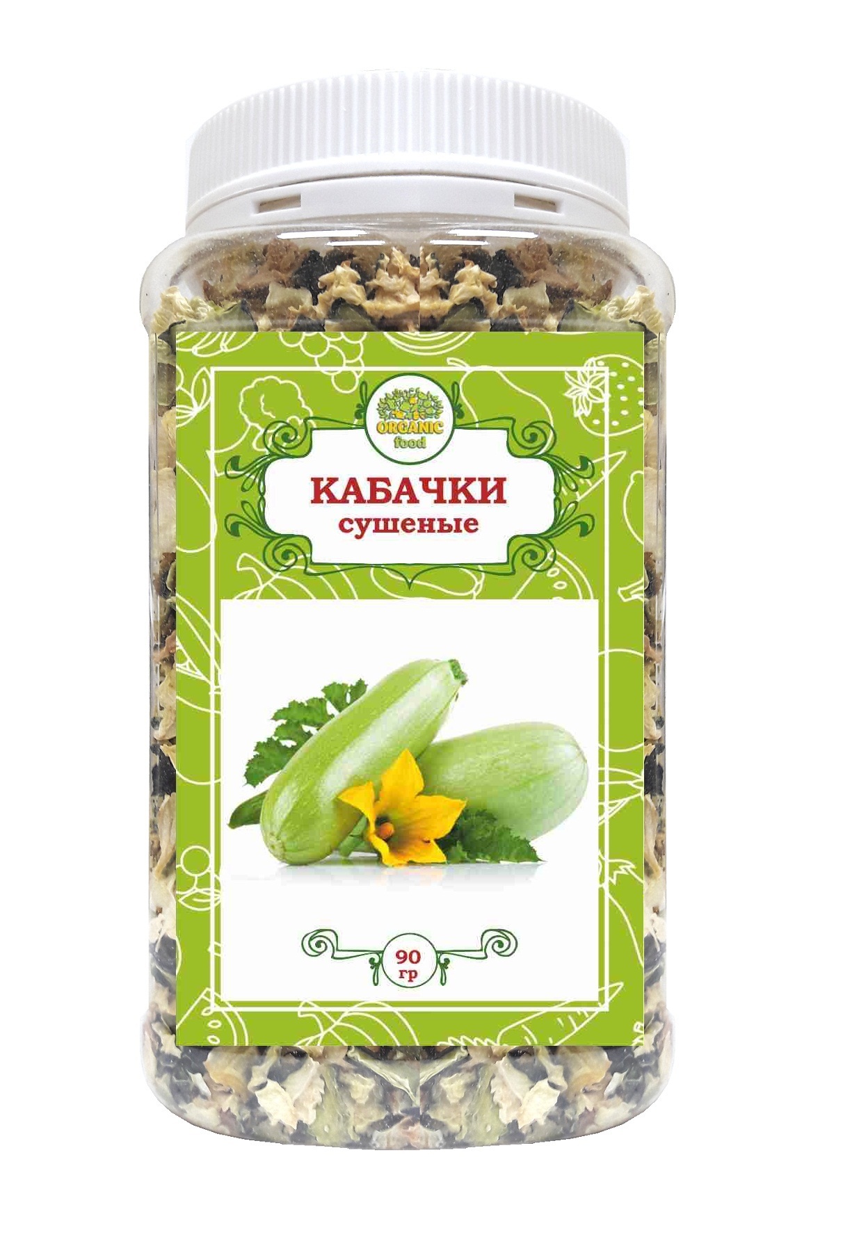 

Кабачок Organic Food сушеный 90 г