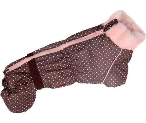 Комбинезон для собак FOR MY DOGS Горох,