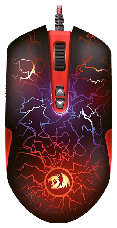 

Игровая мышь Defender Redragon Lavawolf Red/Black (70236), Redragon Lavawolf