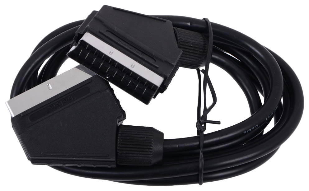 Кабель Belsis SCART - SCART, 1,8м Black (SN1050)