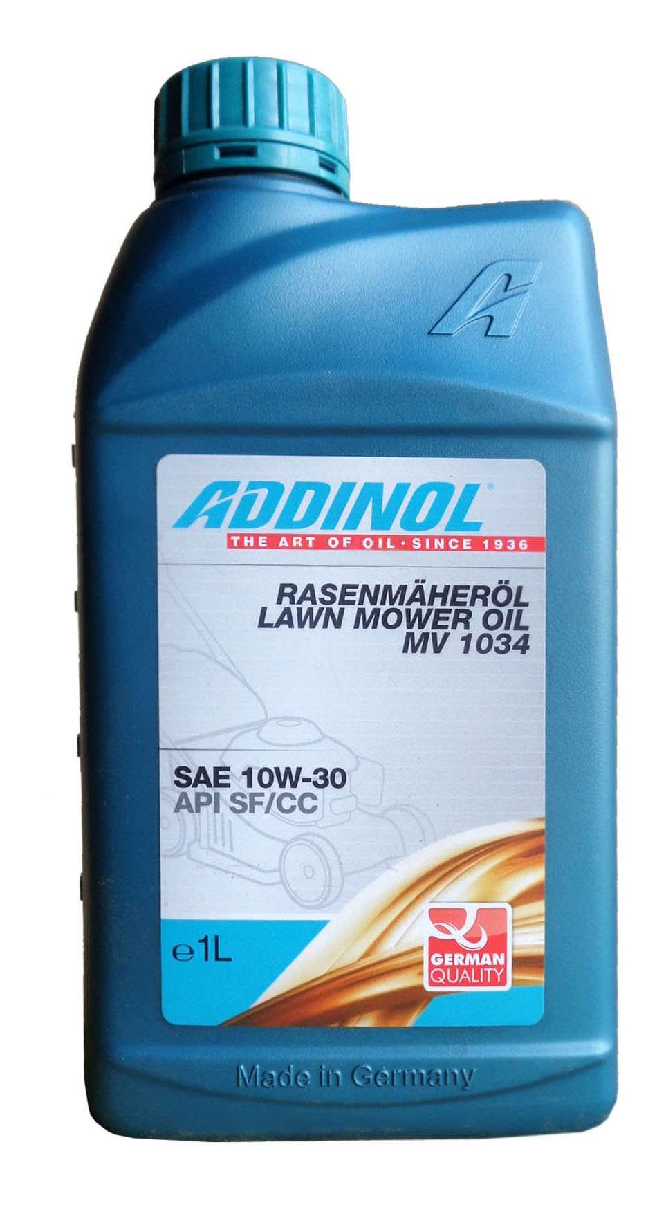 фото Моторное масло addinol rasenmaherol lawn mover oil mv 10w30 1 л