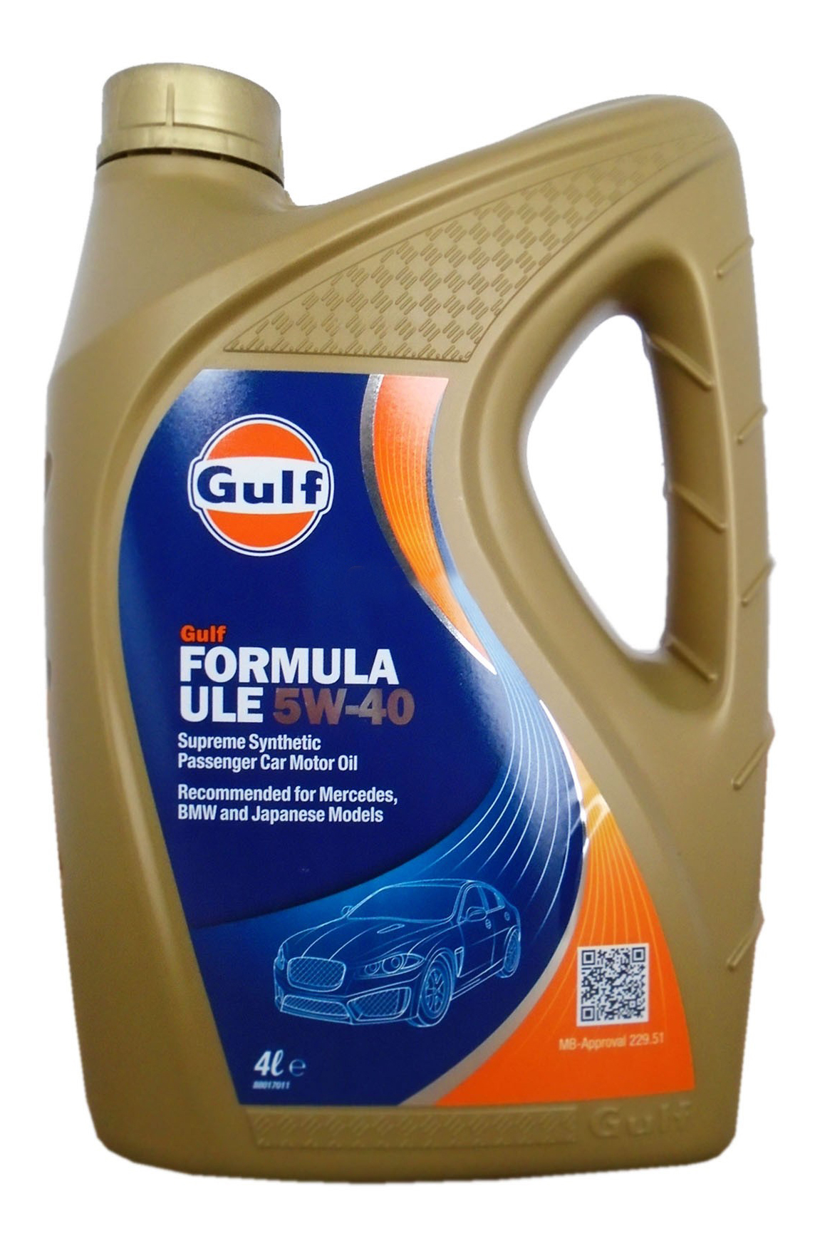 фото Моторное масло gulf formula ule 5w-40 4л