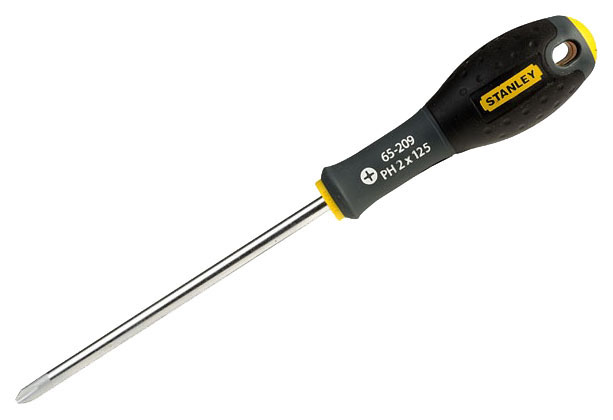 

Отвертка Stanley FatMax PH2х125 мм. 1-65-209, Отвертка FatMax PH2х125 мм