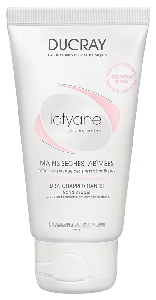 

Крем для рук Ducray Ictyane Crème Mains 50 мл, ictyane Crème Mains