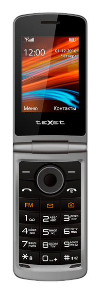 фото Мобильный телефон texet tm-404 red