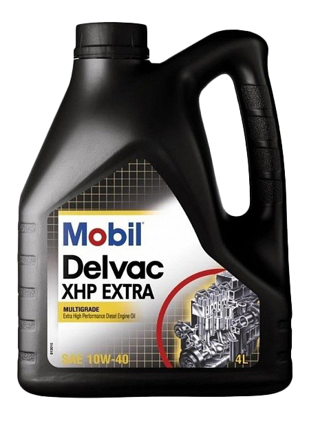 фото Моторное масло mobil delvac xhp extra 10w-40 4л